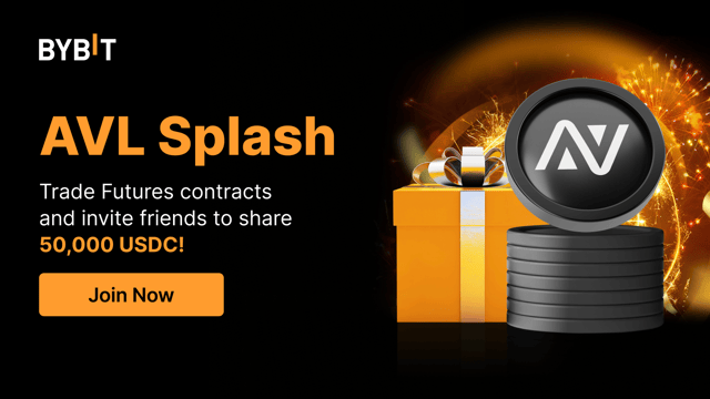 AVL Splash: Trade Derivatives contracts and invite friends to share 50,000 USDC!