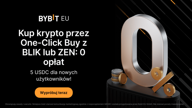 Kup krypto za pomocą BLIK-a lub ZEN: 0 opłat z One-Click Buy