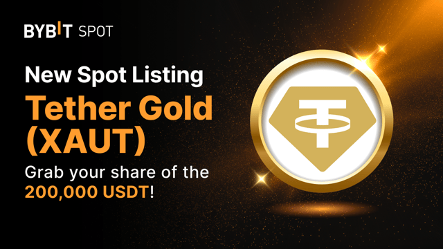 New listing: XAUT/USDT — Grab a share of the 200,000 USDT prize pool