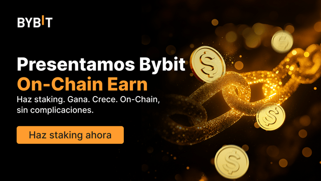 Presentamos Bybit On-Chain Earn: staking sin esfuerzo, recompensas directas de la blockchain