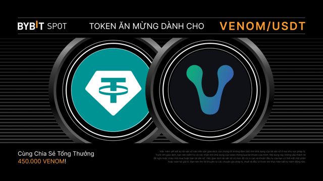 VENOM Token Splash: Giao dịch để giành phần chia từ tổng thưởng 450.000 VENOM