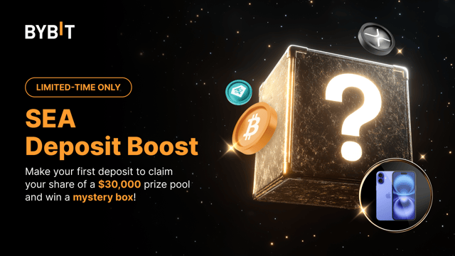 SEA Deposit Boost:  Claim Your Share of a $30,000 Prize Pool and Win from Four Mystery Boxes!