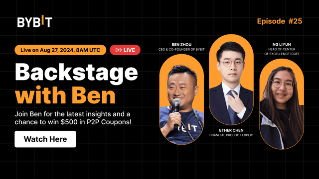 Live Now: Backstage With Ben Episode 25