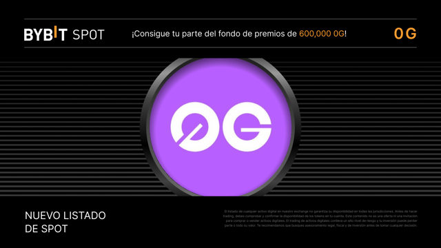 0G Token Splash: Obtén tu parte del fondo de premios de 600,000 0G