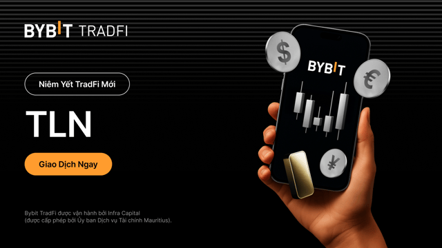 Niêm yết mới: TLN hiện đã có mặt trên Bybit TradFi!