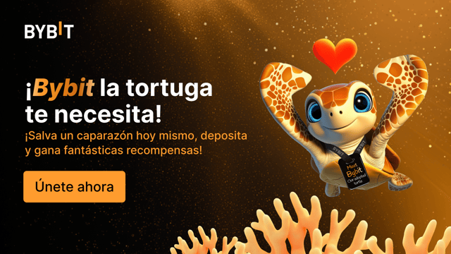 ¡Une fuerzas con Bybit para salvar a Bybit la tortuga y contribuir a la conservación de la vida silvestre! 🐢