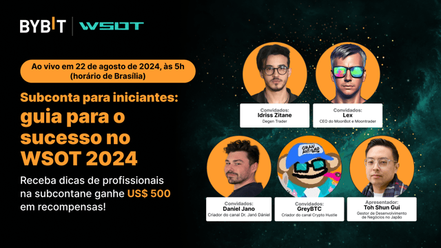 Subconta para iniciantes: Guia para o sucesso no WSOT 2024