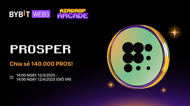 Airdrop Prosper: 140.000 PROS!
