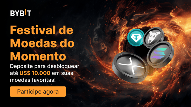 Festival de Moedas do Momento: Deposite para desbloquear até US$ 10.000 em suas moedas favoritas