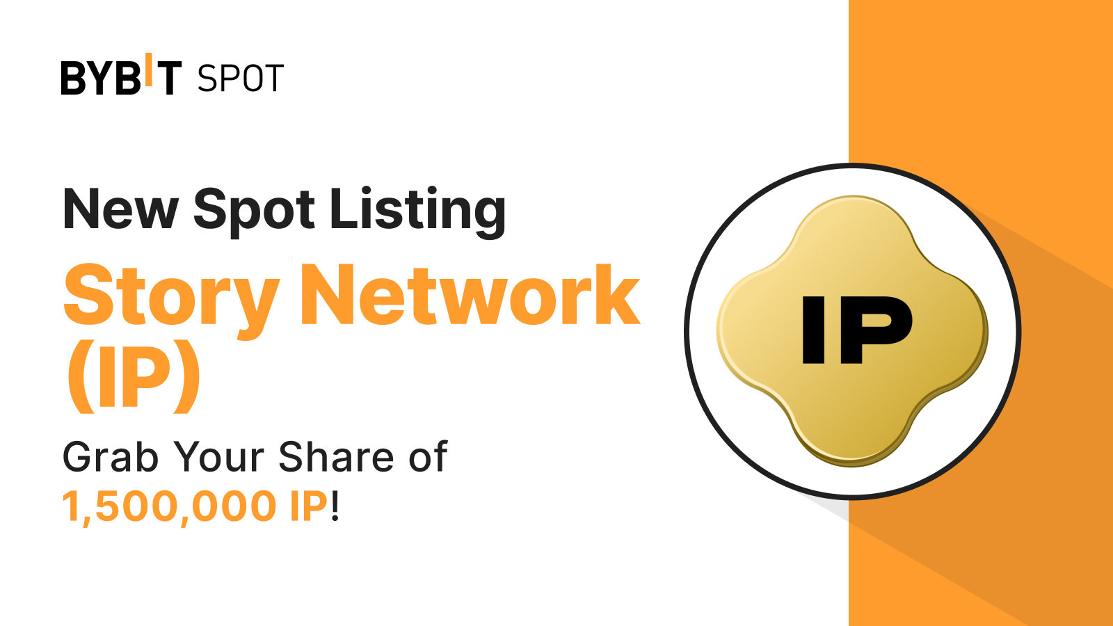Bybit Announcement | New Listing: IP/USDT — Grab a Share of the 1,500,000 IP  Prize Pool