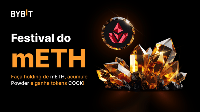 Festival do mETH: Faça holding de mETH, acumule Powder e ganhe tokens COOK!
