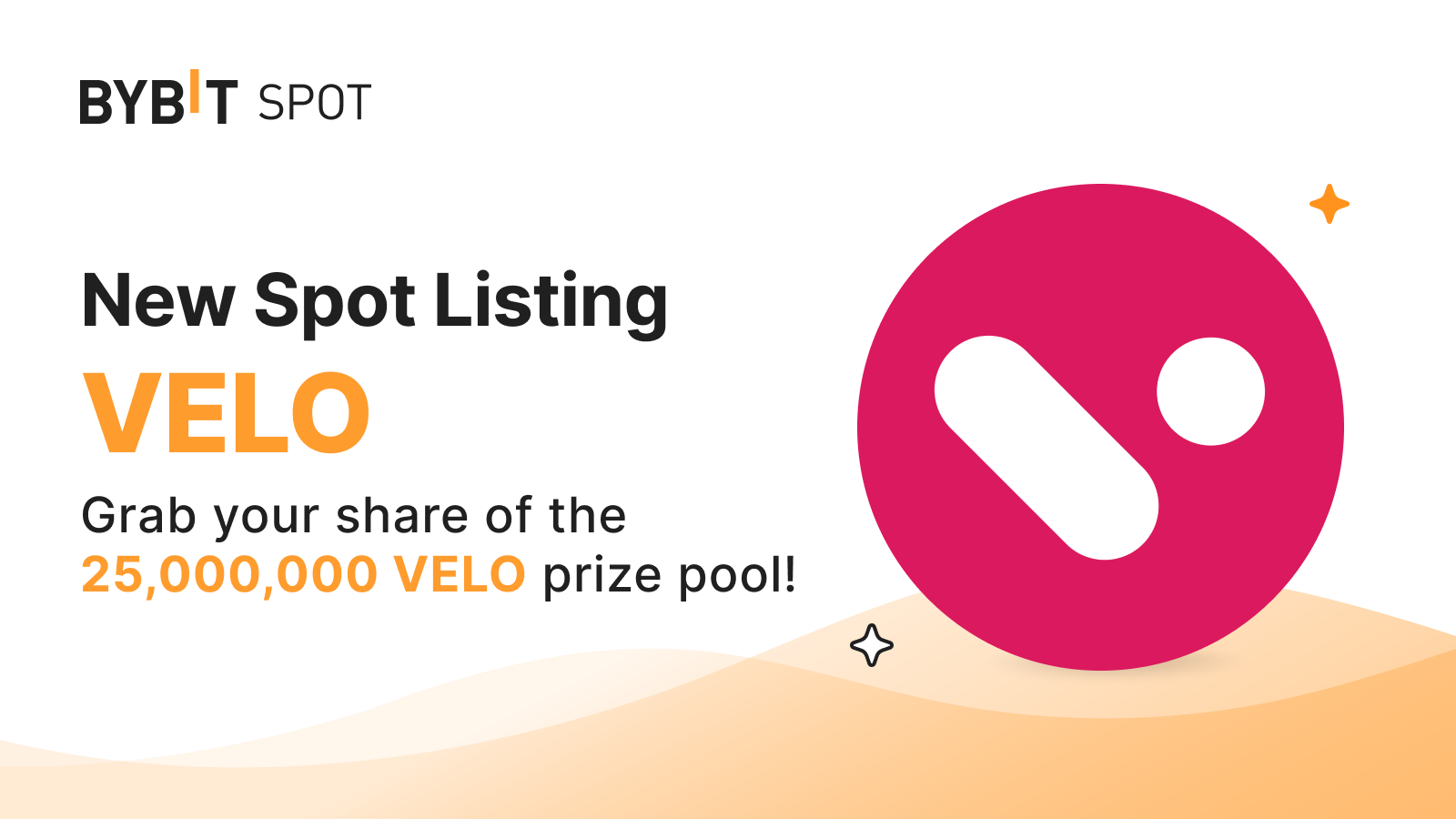 Bybit Announcement | VELO/USDT: Share the 25,000,000 VELO Prize Pool!
