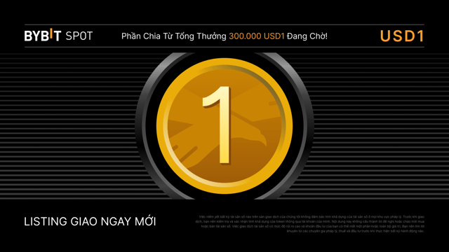 Niêm yết mới: USD1/USDT và MNT/USD1 — Cơ hội nhận thưởng từ pool 300,000 USD1!