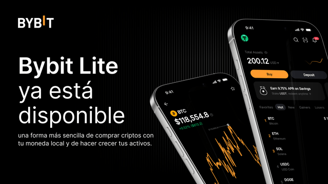 Presentamos Bybit Lite: ¡la forma más fácil de vivir la experiencia cripto!
