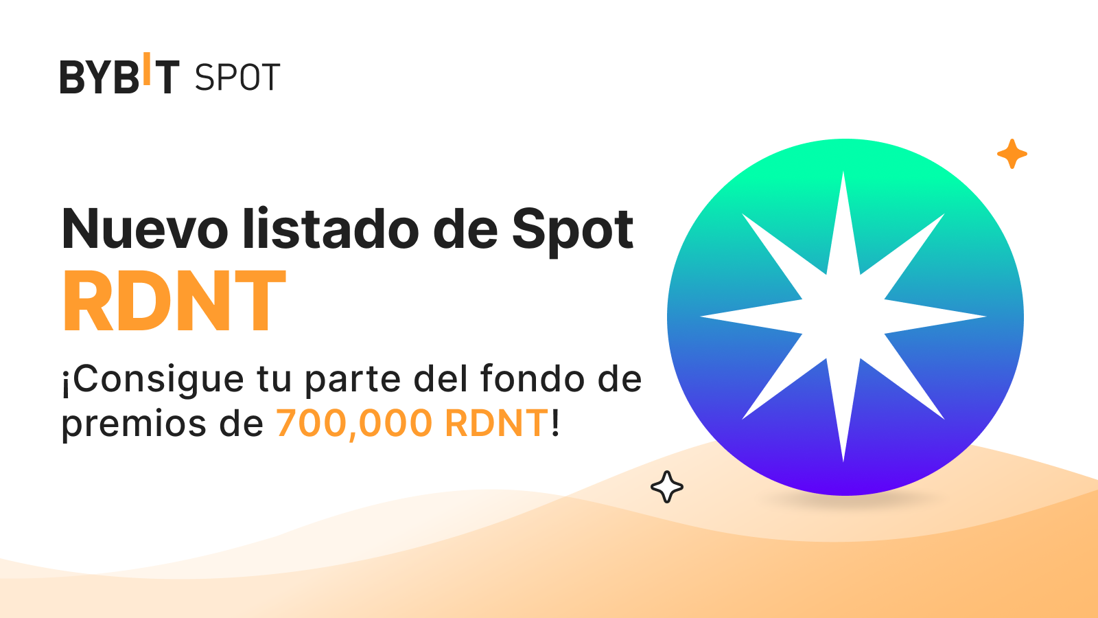 Bybit Announcement | Nuevo listado: RDNT/USDT - ¡700,000 RNDT en  recompensas!