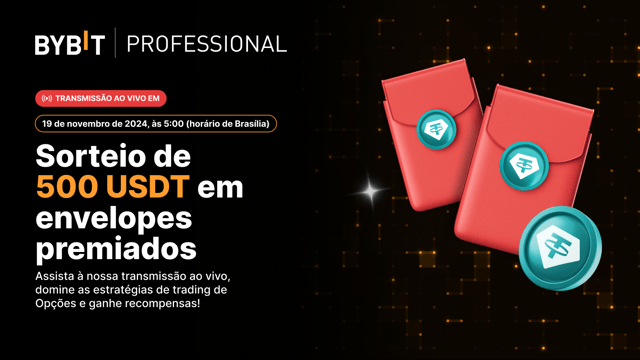 [Bybit Mastermind Episódio 3] Trading de Opções de cripto em tempos de incerteza: Estratégias, insights e sorteio de 500 USDT!