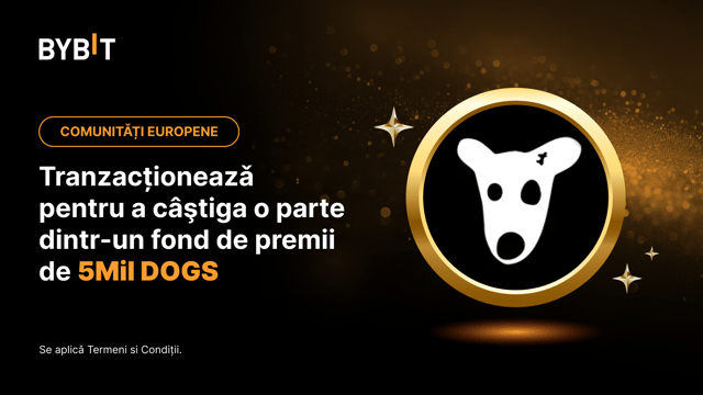 [Țări Selectate] Comunități Europene: Tranzacționează pentru a câștiga partea ta dintr-un fond de premii de 5,000,000 DOGS!