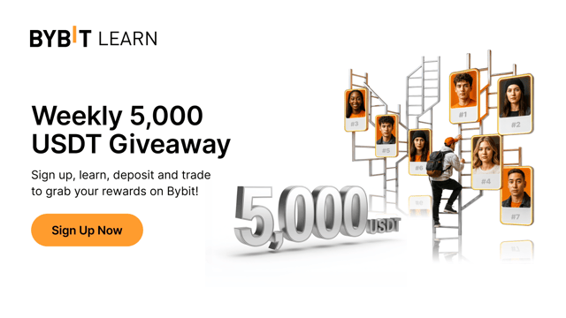 Climb the Bybit Learn Leaderboard: Win your share of 5,000 USDT this week!