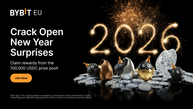 Crack Open New Year Surprises: Claim rewards from the 100,000 USDC prize pool now!