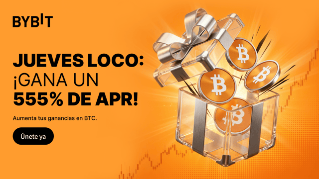 Bybit Announcement | Gana hasta 555% APR con BTC — ofertas de Earn en ...
