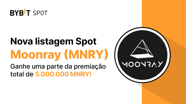 Nova Listagem: MNRY/USDT — Garanta parte do prêmio total de 5.000.000 MNRY