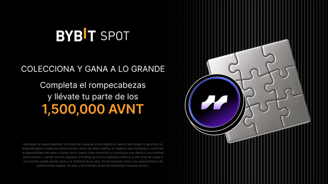 Completa el rompecabezas y gana a lo grande: ¡1,500,000 AVNT disponibles en premios!