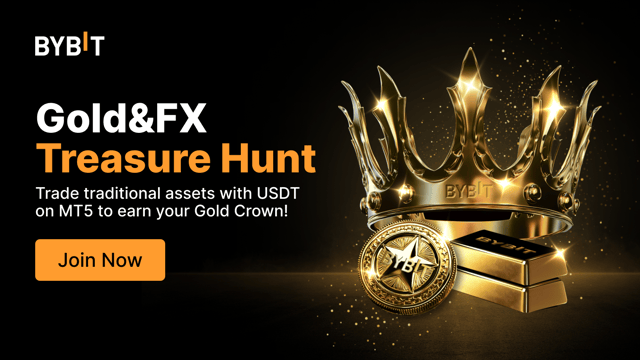 Gold&FX Treasure Hunt: Compete for a Gold Crown, Gold Bar, Gold Coin & USDT Rewards!