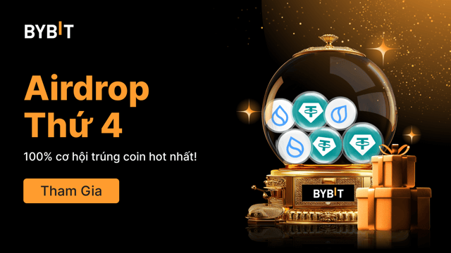 Airdrop Thứ Tư #37: Trúng Coin Hot - Đảm Bảo 100%. Nhanh Tay Kẻo Lỡ!