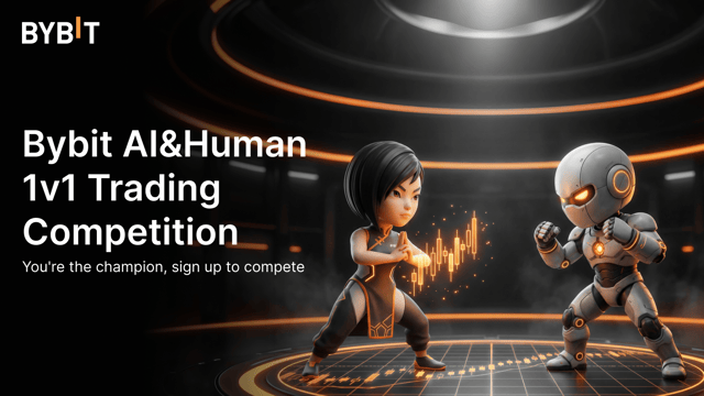Bybit's AI vs. Human: 1-on-1 Trading Showdown officially kicks off!