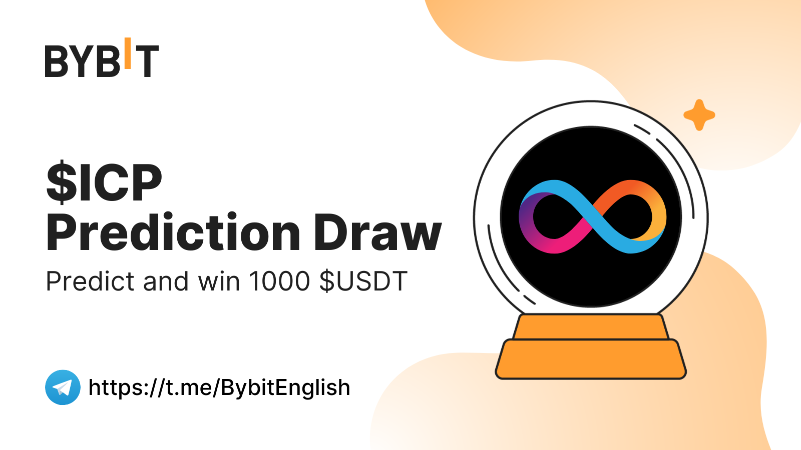 Bybit Announcement | Bybit Community Prediction Draw: Predict ICP Price and  Win 1000 USDT! 🔮