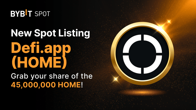 New listing: HOME/USDT — Grab a share of the 45,000,000 HOME prize pool