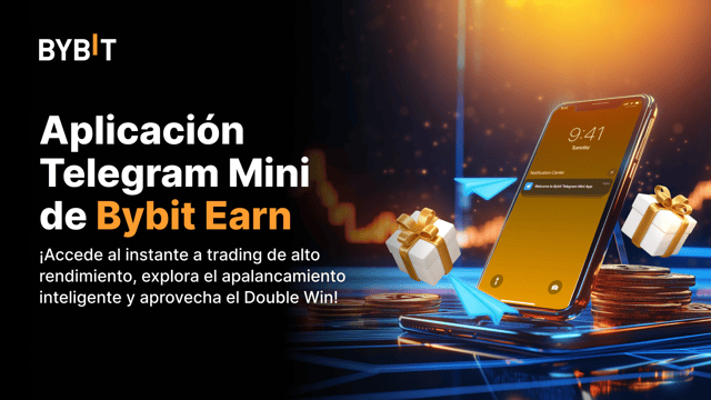 📢 ¡Bybit lanza Apalancamiento inteligente y Double-Win en la aplicación para Telegram Mini!