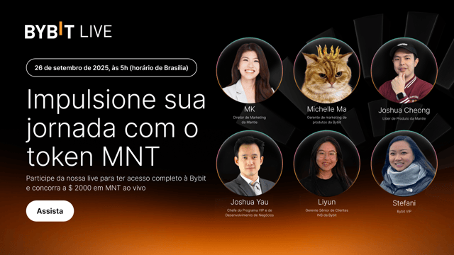 Sua jornada MNT começa aqui: garanta o seu passe de acesso completo à Bybit e concorra a $ 2.000 em envelopes premiados!