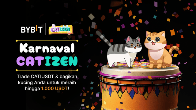 Karnaval CATIZEN: Hingga 1.000 USDT Menanti Anda!
