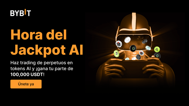 🎰 Hora del Jackpot AI: haz trading, invita y gana una parte del fondo de premios de 100,000 USDT