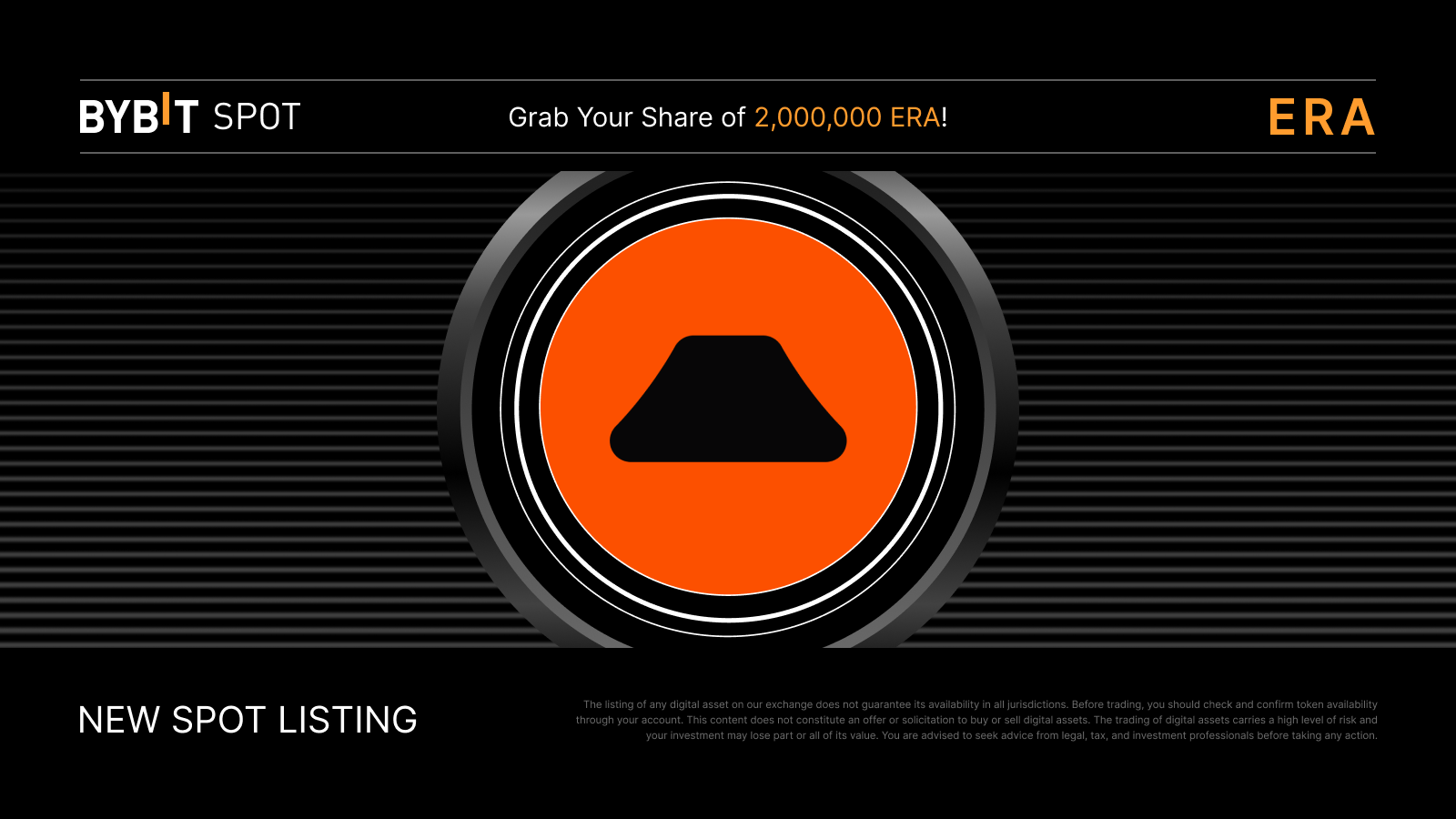 Bybit Announcement | ERA Token Splash: Grab a share of the 2,000,000 ERA  prize pool