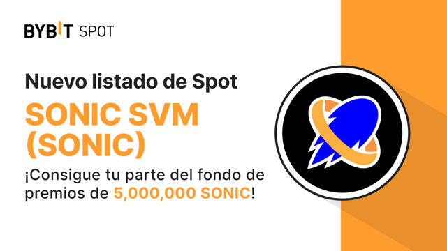 Nuevo listado: SONIC/USDT — Consigue tu parte del fondo de premios de 5,000,000 SONIC
