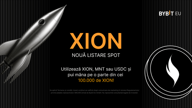 Primul Launchpool pe Bybit EU: Utilizează XION, MNT sau USDC și pui mâna pe o parte din cei 100.000 de XION!