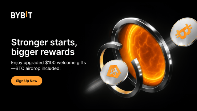 Stronger starts, bigger rewards—enjoy upgraded 100 USDT Welcome Gifts!