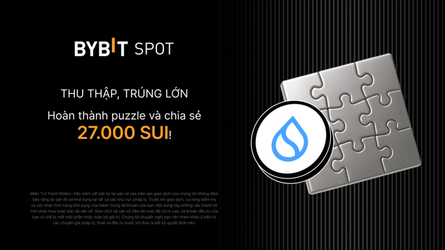 Hoàn thành Puzzle Hunt SUI và thắng lớn: 200.000 USDT đang chờ