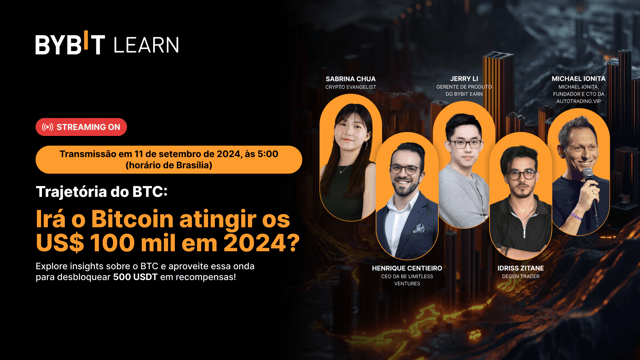 Trajetória do BTC: Irá o Bitcoin chegar aos US$ 100.000 em 2024?