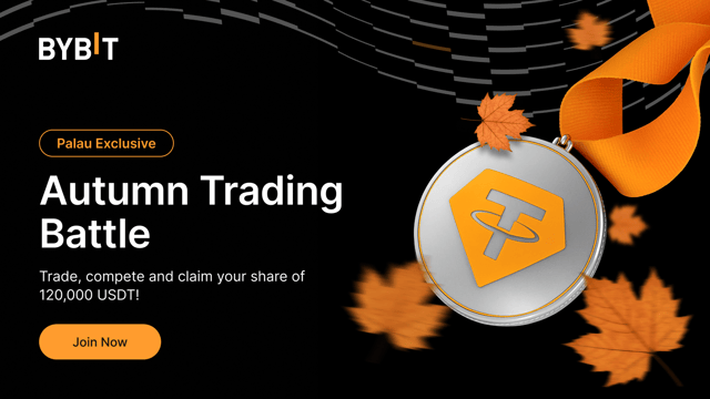 [Palau exclusive] Autumn Trading Battle: 120,000 USDT up for grabs!