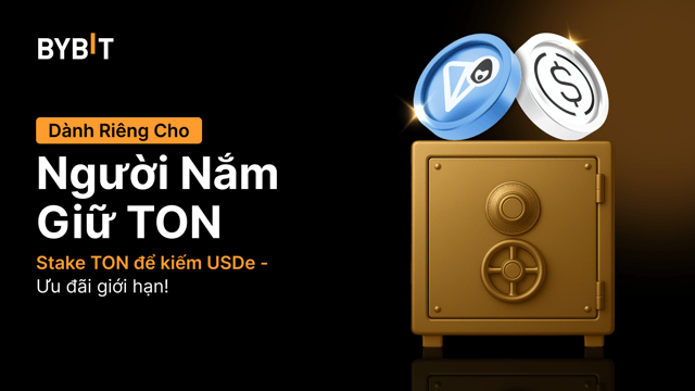 Đại Tiệc Staking: Stake TON & Kiếm APR 30% cho USDe & Chia sẻ 50.000 USDe
