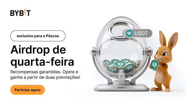 Airdrop de Quarta | Caça ao Tesouro de Páscoa:  opere para lucrar com pools duplos de US$120.000!