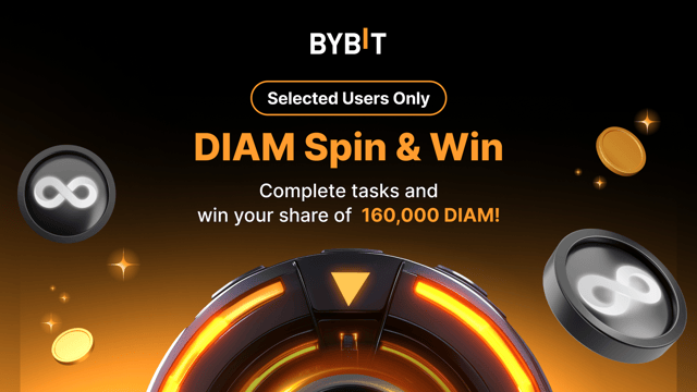 [Selected Users Only] DIAM Spin & Win: Win Your Share of 160,000 DIAM!