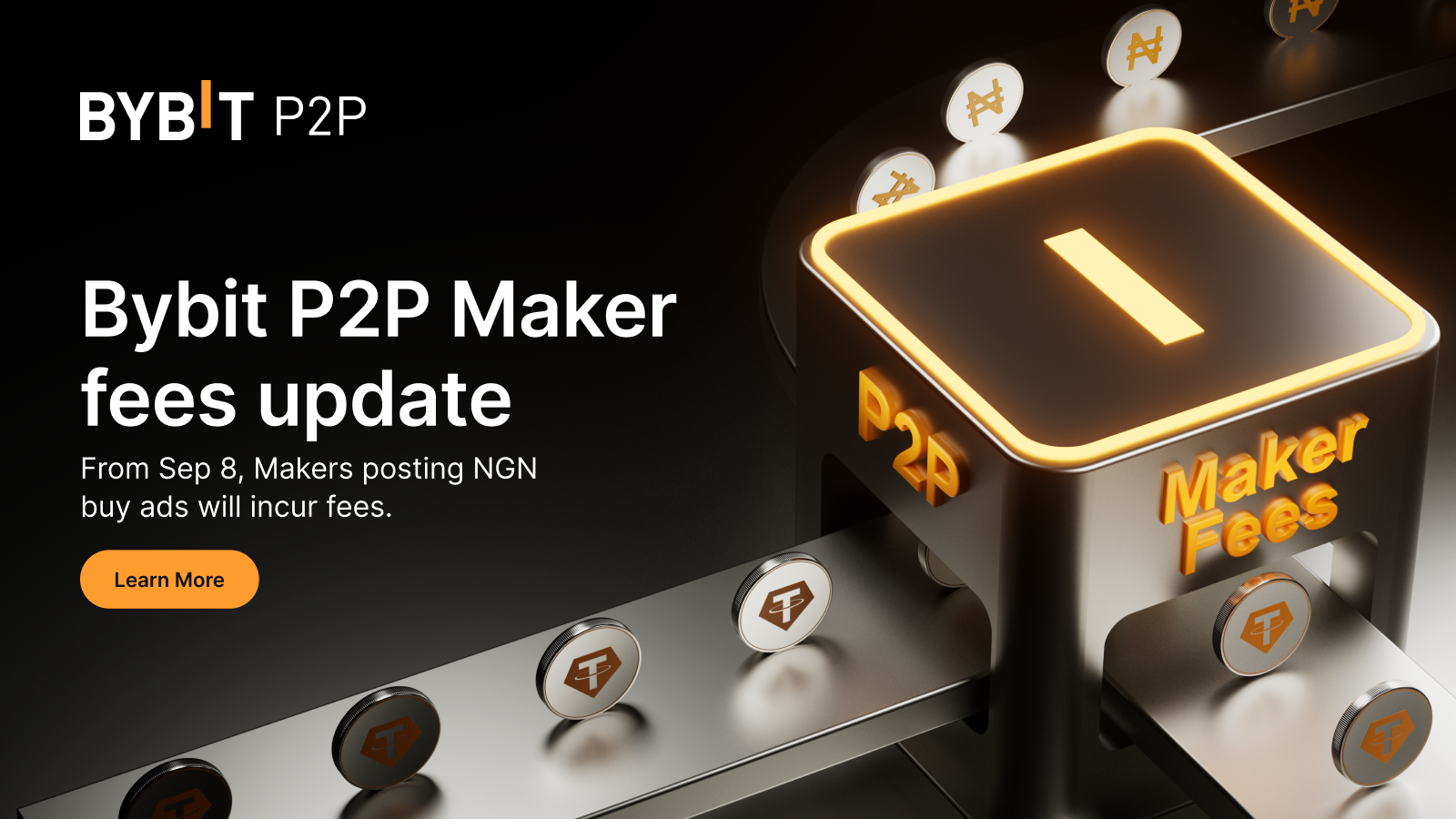 Bybit Announcement | Bybit P2P to introduce Maker fees for NGN buy ads