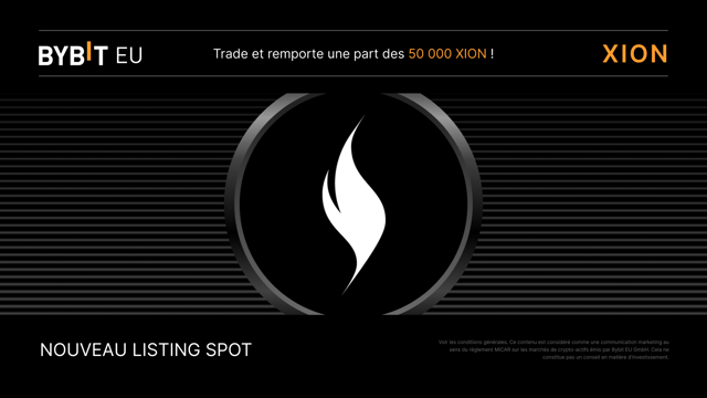 Nouveau listing : XION/USDC : remporte une part de la cagnotte de 50 000 XION