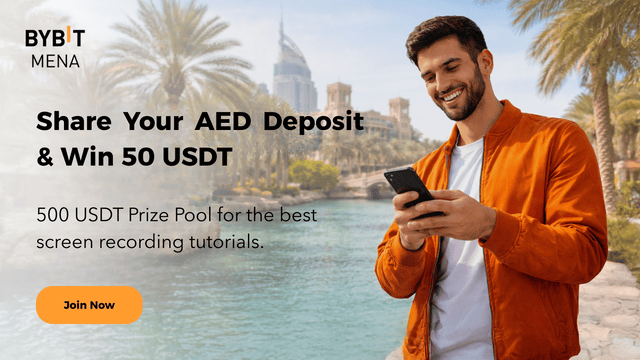 Show Us How You Deposit AED & Win: 500 USDT Prize Pool Up for Grabs!