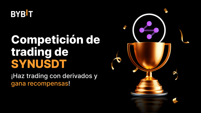 Competencia de trading SYNUSDT: Haz trading con contratos perpetuos y llévate tu parte de  25,000 USDT