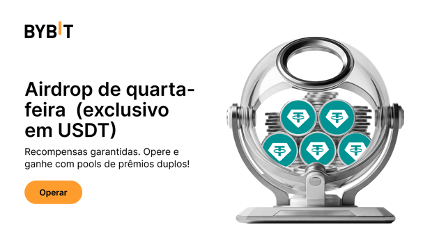 Airdrop de Quarta: opere para ganhar com pools duplos de US$120.000!